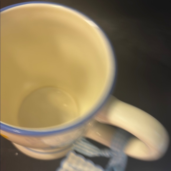 Hallmark Ceramic Mug with Blue Floral Design. Kimberly Hodges - Picture 4 of 6